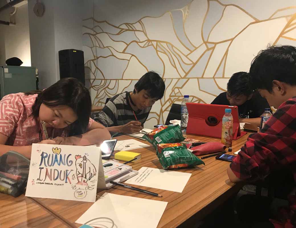 Egglustration ingin “Menetaskan” Spirit Menggambar Lebih Luas Lagi